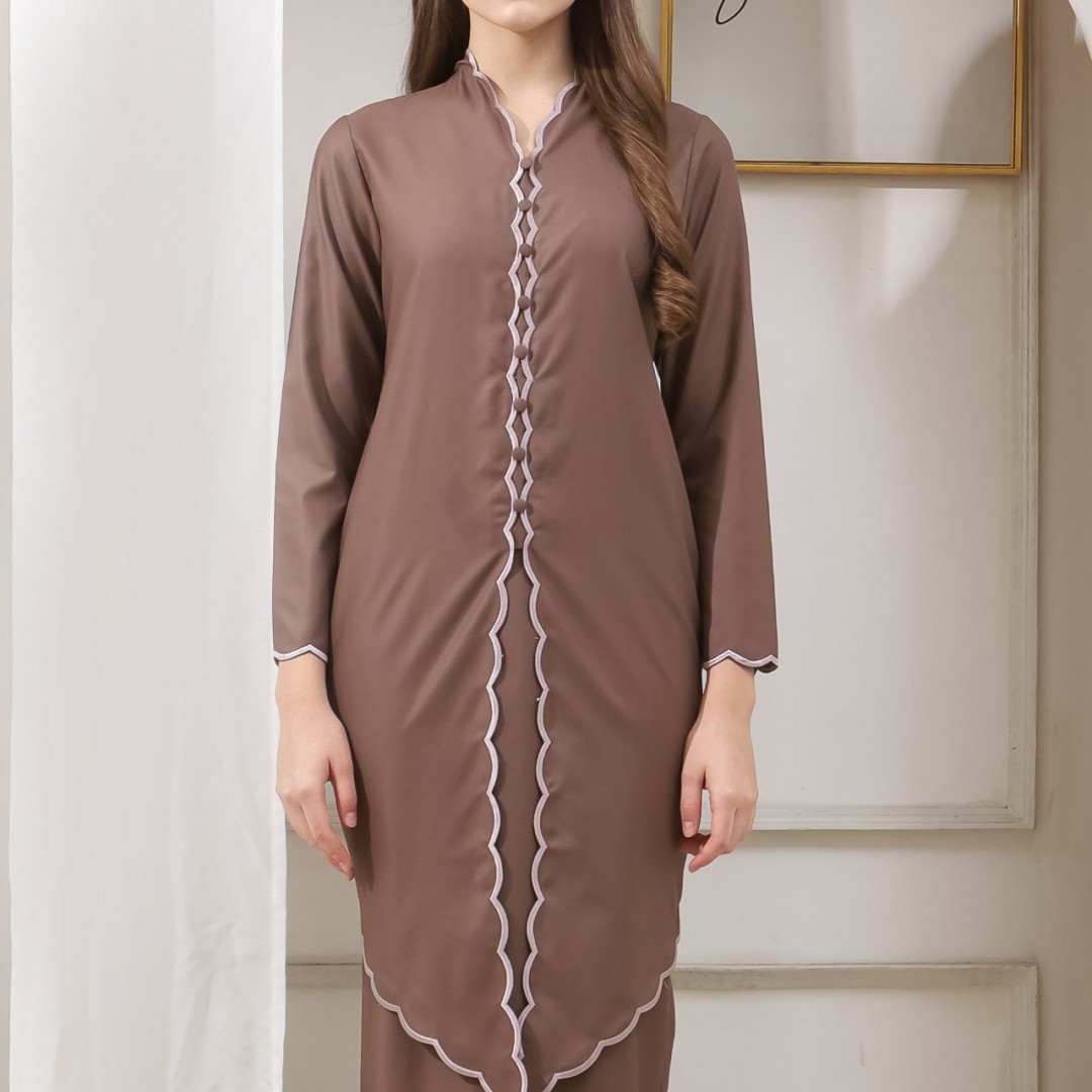 Kurung Laila - Cocoa