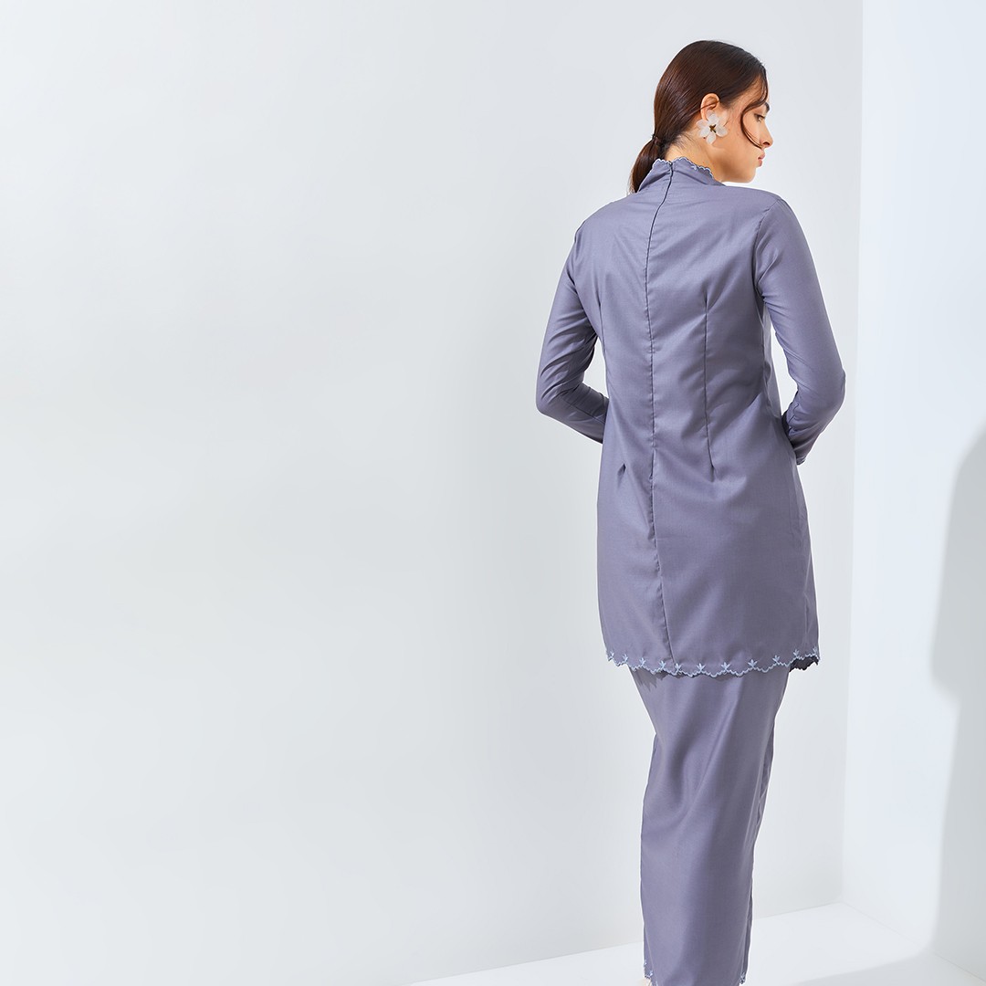 Kurung Dinda Slate