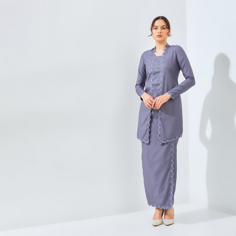 Kurung Dinda Slate