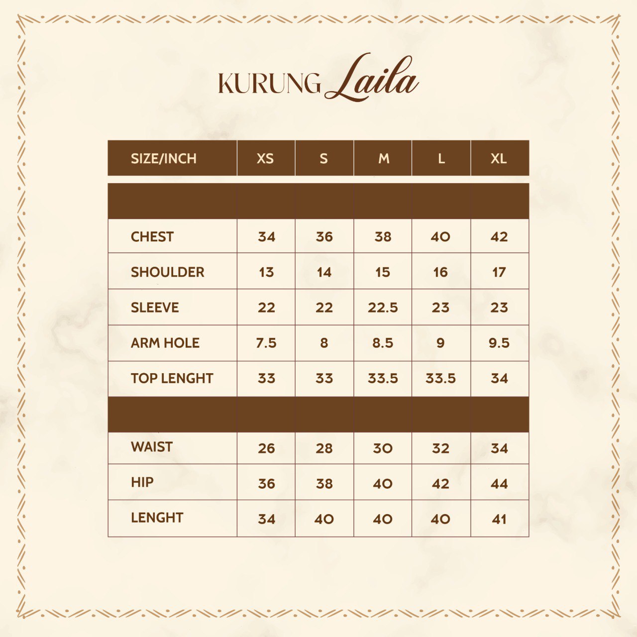 Kurung Laila - Cocoa